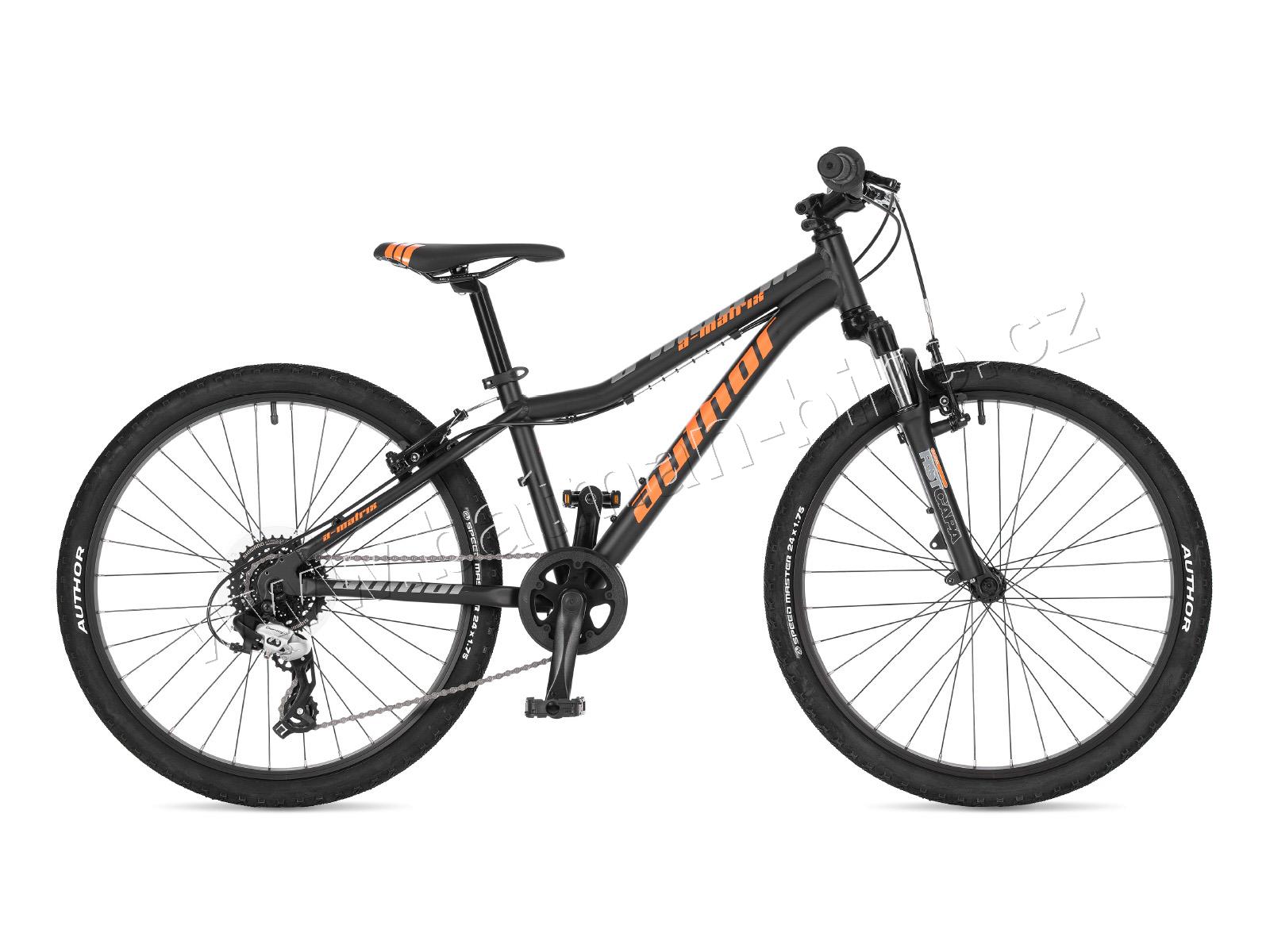 A-Matrix 24 2025 černá-matná/oranžová