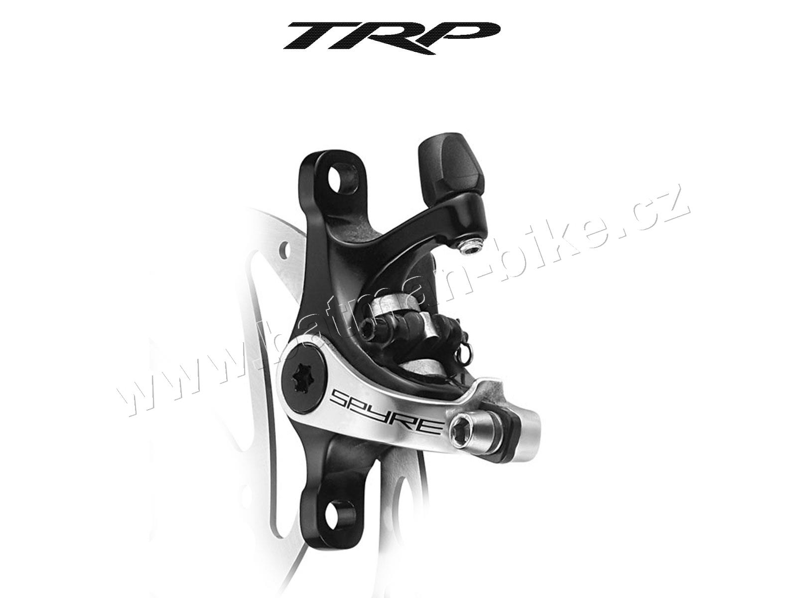 Kotoučová brzda TRP Spyre mechanická černá/stříbrná PM
