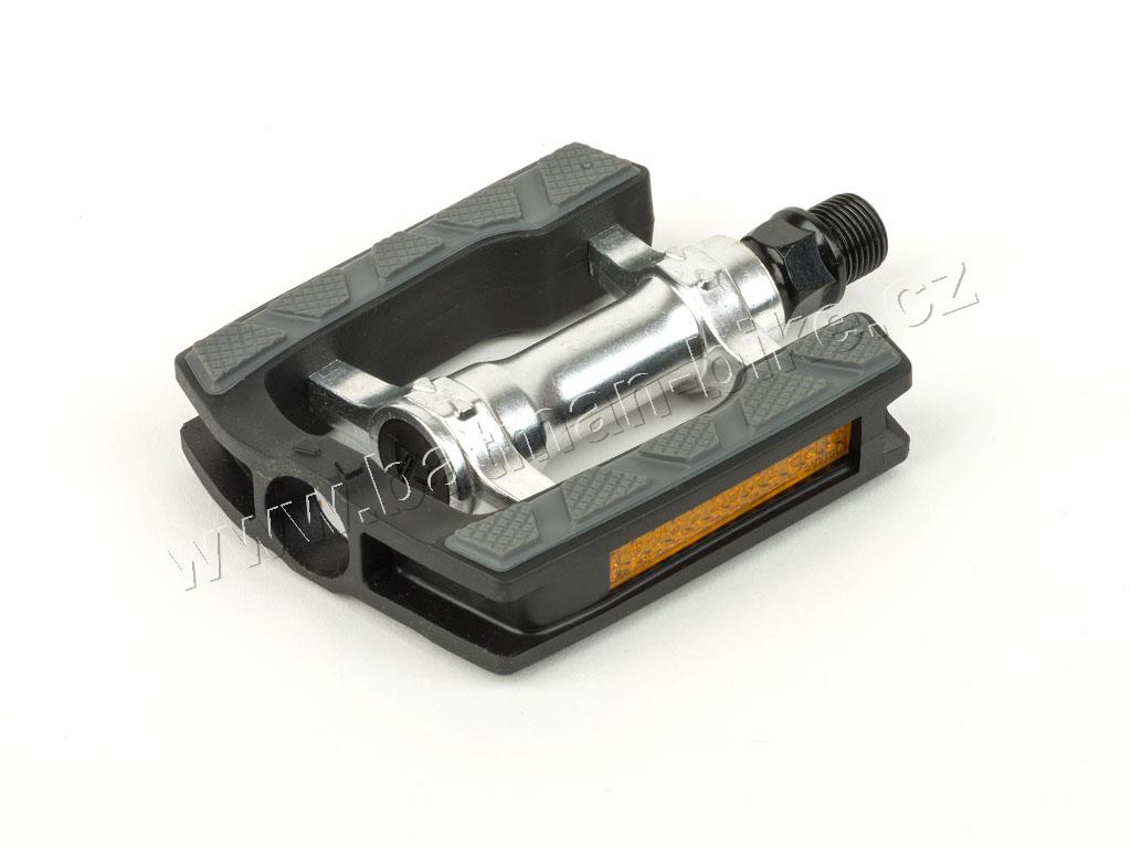 Pedál APD-326Alu-Nsl EPB černá/šedá