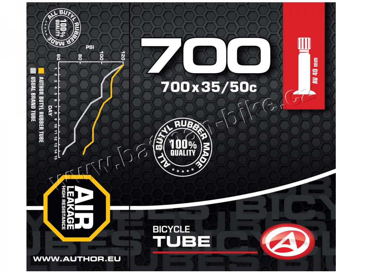 Duše AT-CROSS-700C Wide AV40 700x35/50C (černá)