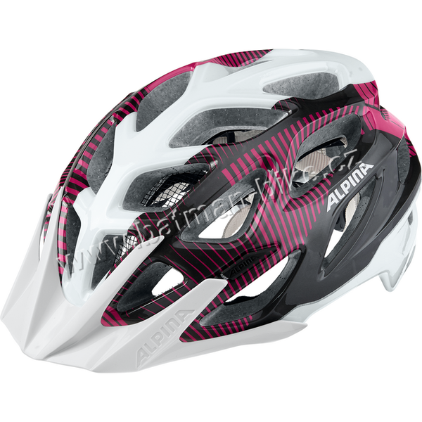 Přilba ALPINA MYTHOS 30 white-purple-titanium* 52-57
