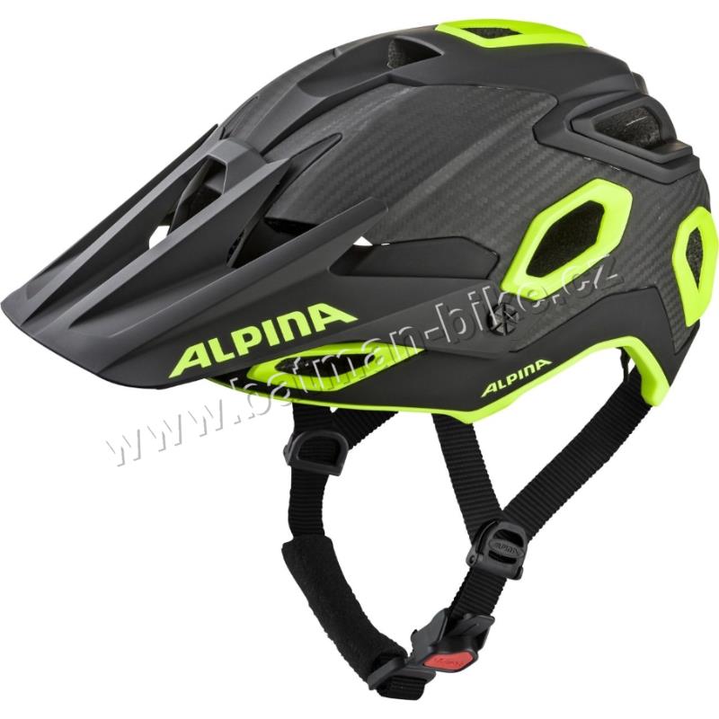 Přilba Alpina ROOTAGE black-neon yellow* 52-57