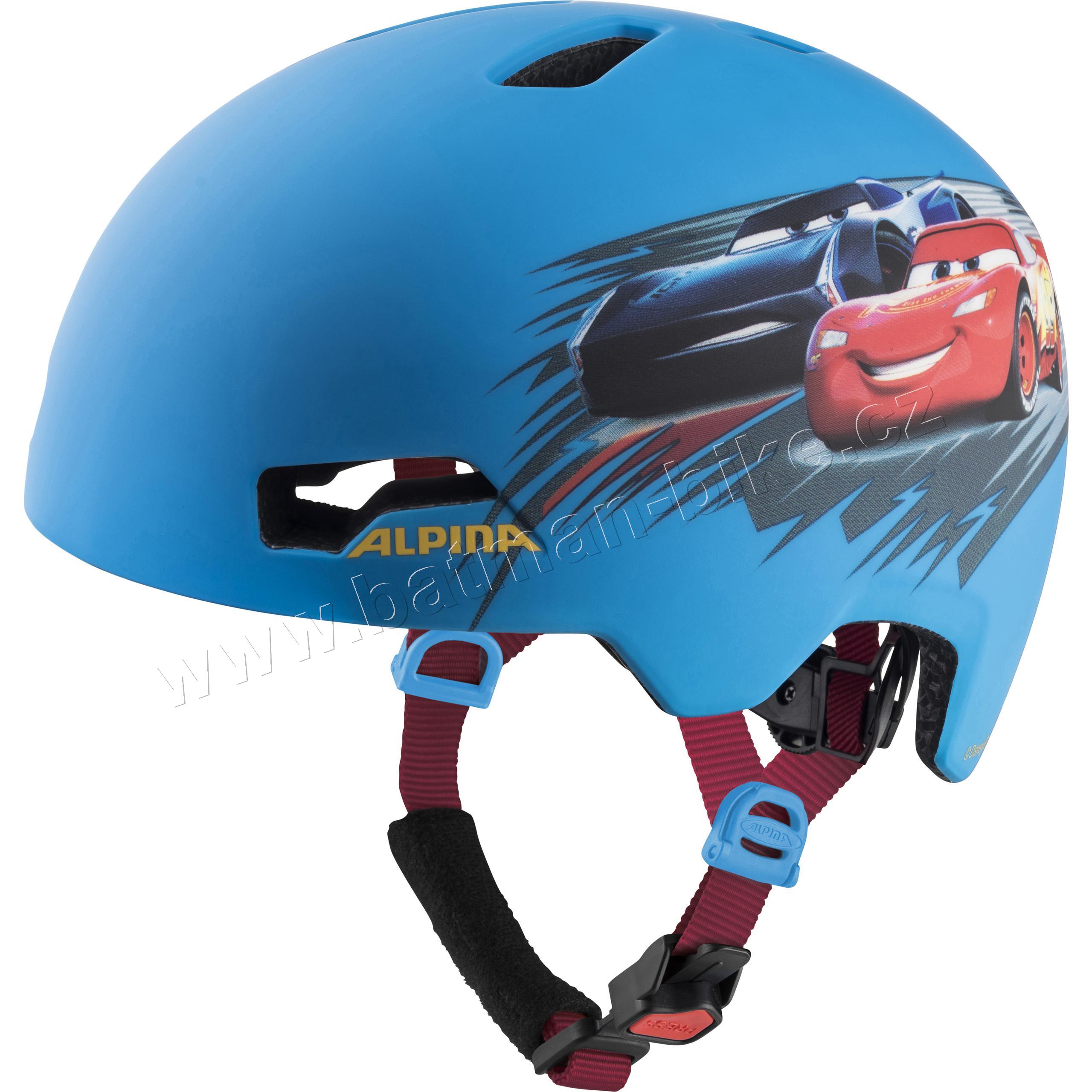 Přilba Alpina cyklistická Hackney Disney Cars