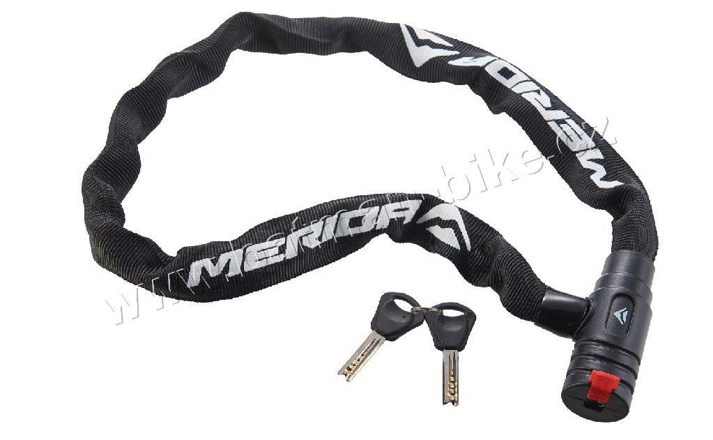 Zámek MERIDA - Řetěz na kolo - klíč (8/900mm)