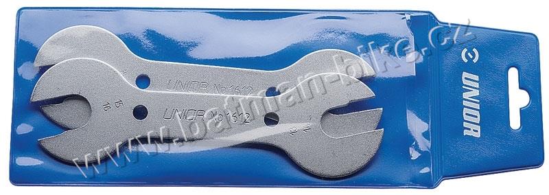 Klíče kónusové UNIOR sada 2 ks v pouzdře