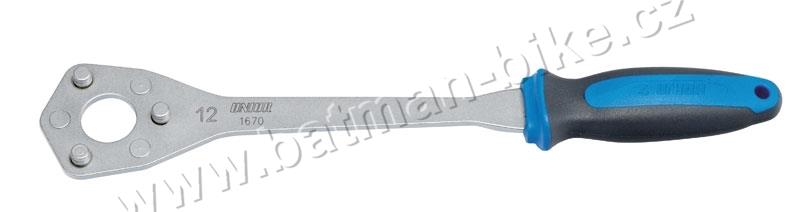 Stahovák kazety UNIOR pro pastorek 11/12z, rukojeť