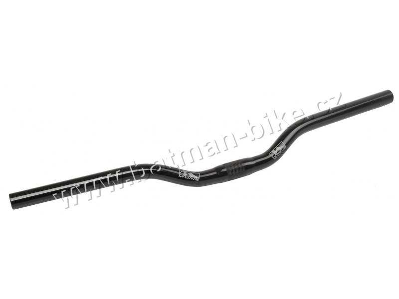 Řidítka M-Wave Alu 25,4/600 mm černé