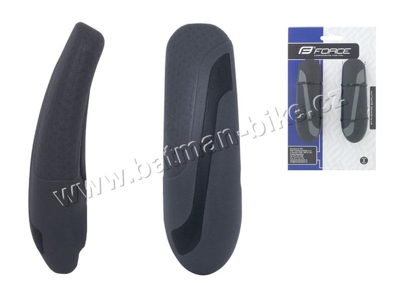 Rohy Alu+kraton(guma) šedo/černé