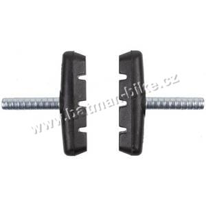 Brzdové gumy nástrčné krátké