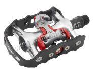 Pedály nášlapné MTB jednostranné, černé