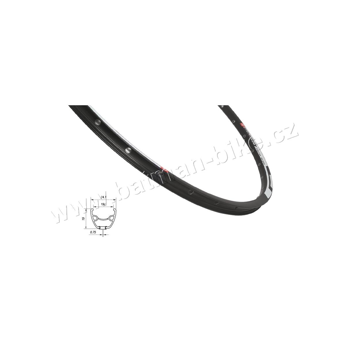 Ráfek MACH1 NEO DISC 622 x 19, 36 děr, černý