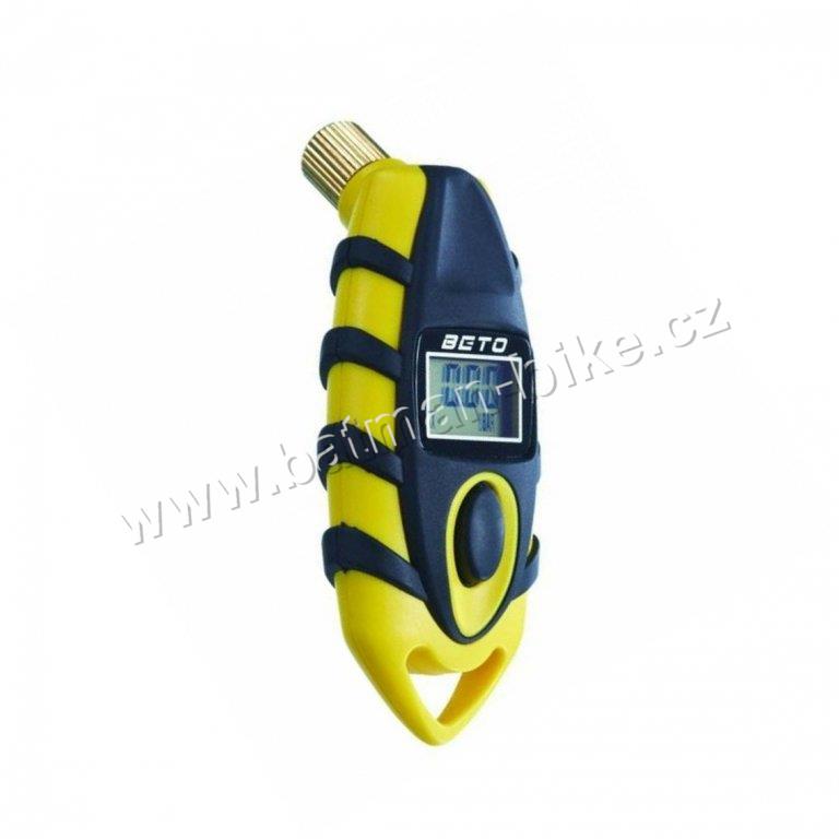 Měřič tlaku BETO digitální žlutý
