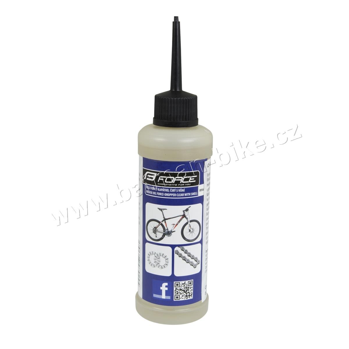 olej-kapátko FORCE, čirý, minerální, 80 ml