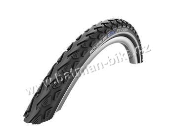 Plášť SCHWALBE Land Cruiser 42-622 KevlarGuard černá+reflexní pruh