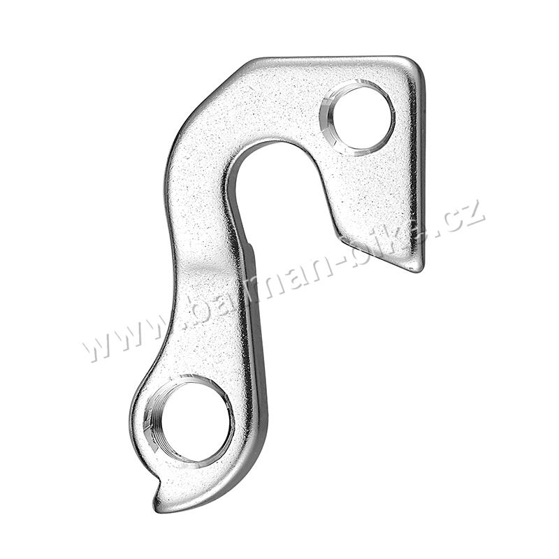 Patka rámu /držák/měniče GT A49 - Aggressor stříbrný